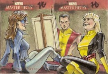 Marvel Masterpieces Set 1 by Chachi Hernandez