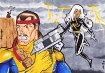 PSC (Personal Sketch Card) by George Calloway