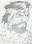 PSC (Personal Sketch Card) by Chris Bradberry