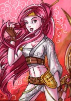 PSC (Personal Sketch Card) by Kat Laurange