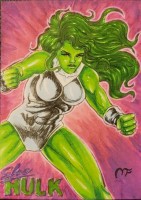 PSC (Personal Sketch Card) by  * Artist Not Listed