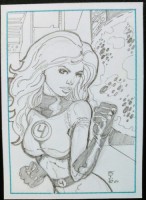 PSC (Personal Sketch Card) by  * Artist Not Listed