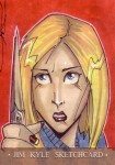 PSC (Personal Sketch Card) by Jim Kyle