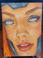 PSC (Personal Sketch Card) by Veronica O'Connell