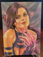 PSC (Personal Sketch Card) by Veronica O'Connell