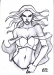 PSC (Personal Sketch Card) by Nestor Celario