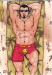 PSC (Personal Sketch Card) by Nestor Celario