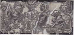 PSC (Personal Sketch Card) by Nestor Celario