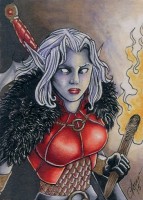 PSC (Personal Sketch Card) by Loren Bobbitt