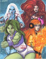 Marvel Universe: Series 2 by Lynne Anderson