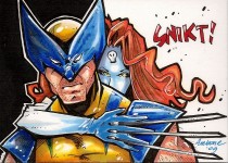 PSC (Personal Sketch Card) by  Axebone