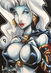 Lady Death 2 by  Axebone