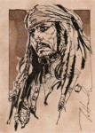 PSC (Personal Sketch Card) by Mark McHaley