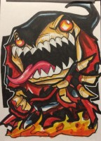 PSC (Personal Sketch Card) by Michael Duron