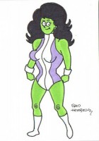 PSC (Personal Sketch Card) by Fred Hembeck