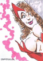 PSC (Personal Sketch Card) by J. Oleson