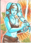 PSC (Personal Sketch Card) by Irma "Aimo" Ahmed