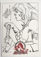 Red Sonja 35th Anniversary by Pablo Marcos