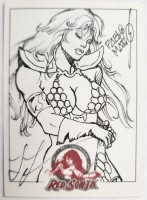 Red Sonja 35th Anniversary by Pablo Marcos