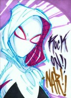 PSC (Personal Sketch Card) by Julio Naranjo (Nar)