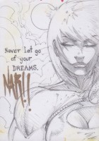 PSC (Personal Sketch Card) by Julio Naranjo (Nar)