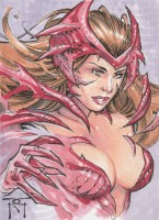 PSC (Personal Sketch Card) by Randy Green