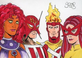 PSC (Personal Sketch Card) by Mark Spears