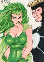 PSC (Personal Sketch Card) by Mark Spears