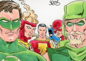 PSC (Personal Sketch Card) by Mark Spears