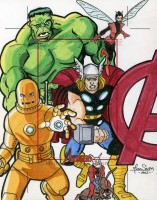 Marvel 2012 Greatest Heroes by Mark Dos Santos