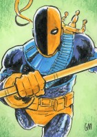 PSC (Personal Sketch Card) by Greg Moutafis