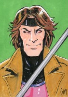 PSC (Personal Sketch Card) by Greg Moutafis