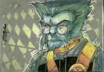 PSC (Personal Sketch Card) by Jeremy Treece