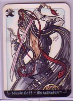 PSC (Personal Sketch Card) by Nicole Goff
