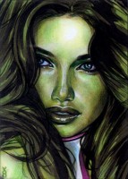 PSC (Personal Sketch Card) by Veronica O'Connell