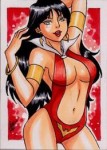 PSC (Personal Sketch Card) by Irma "Aimo" Ahmed