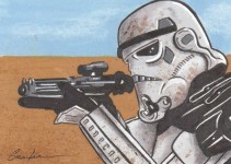 PSC (Personal Sketch Card) by Kevin Graham