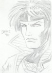 PSC (Personal Sketch Card) by Mark Spears