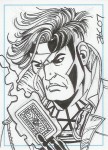 PSC (Personal Sketch Card) by Adam Cleveland