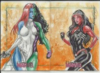 Women of Marvel Series 2 by Newton Barbosa