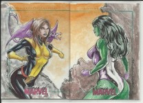 Women of Marvel Series 2 by Newton Barbosa