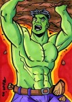 PSC (Personal Sketch Card) by Rich Molinelli