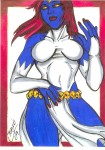 PSC (Personal Sketch Card) by Juan Antonio Fontanez