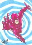 PSC (Personal Sketch Card) by Nathan "Snareser" Stockman