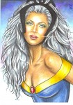 PSC (Personal Sketch Card) by Veronica O'Connell