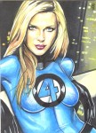 PSC (Personal Sketch Card) by Veronica O'Connell