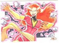 PSC (Personal Sketch Card) by Irma "Aimo" Ahmed