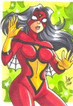 PSC (Personal Sketch Card) by Irma "Aimo" Ahmed