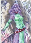 PSC (Personal Sketch Card) by Mel Uran