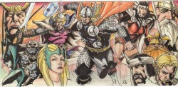 PSC (Personal Sketch Card) by Nestor Celario